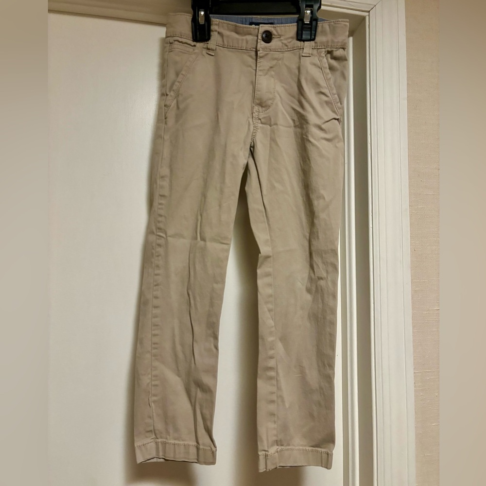 Osh Kosh boys khaki pants sz 6